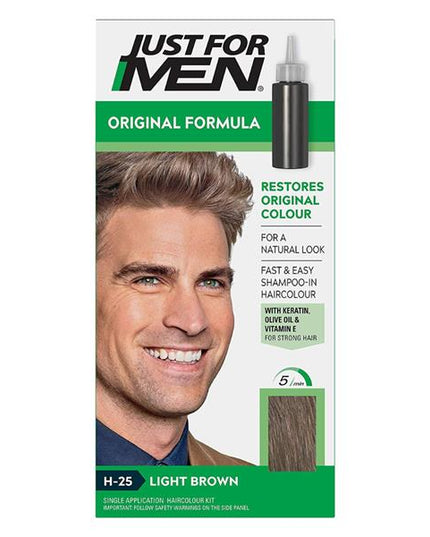 Just For Men Hair Colour Original Formula Light Brown H25