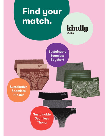 SIZE: XXL - Kindly Yours Women's Seamless Pullover V-Neck Bralette