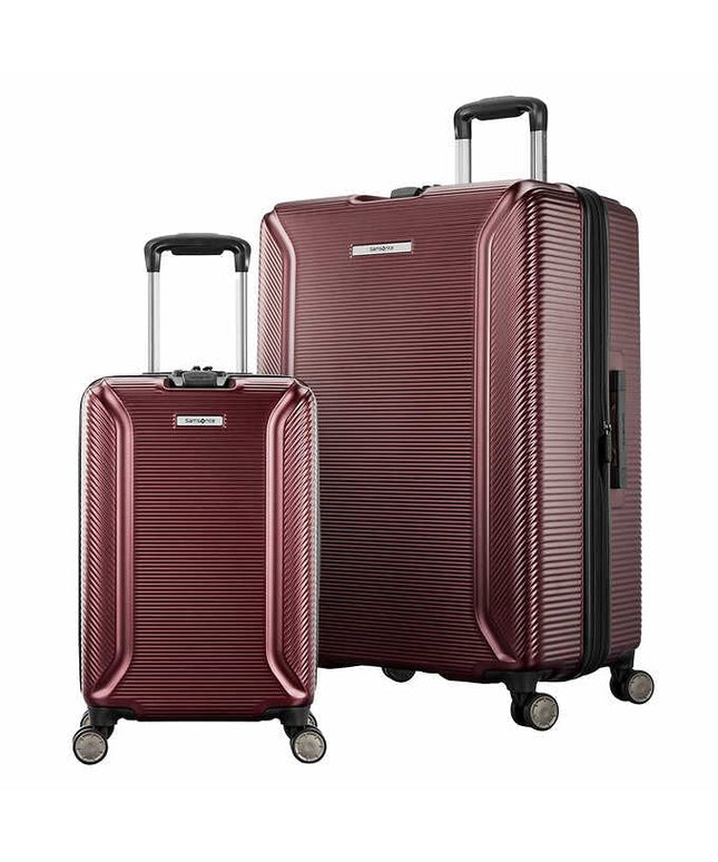 Samsonite Element XLT 2 pieces Hardside Set, Dark red (20 inch - 27 inch) c