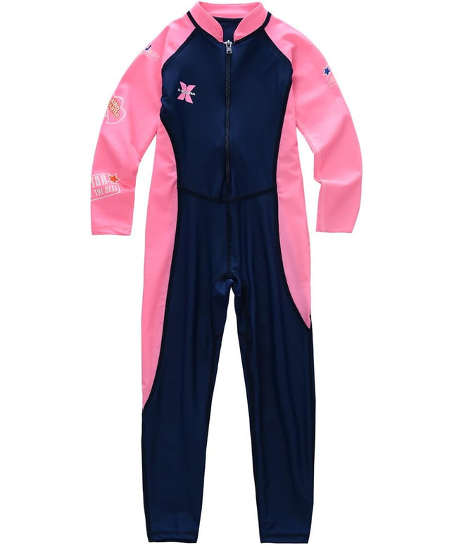 SIZE: M - M2C X-Manta Boys Girls Full Body Swimwear UPF 50+ UV Sun Protective One-Piece