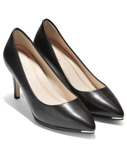 SIZE: 42 - Cole Haan Women's Grand Ambition Pump (75MM), Black Leather