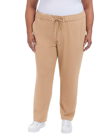 SIZE XL - Hilary Radley Ladies' Pull-On Pant with Pockets, Color: Portobello