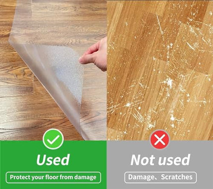 SHAREWIN Office Chair Mat, Heavy Duty, Easy Clean