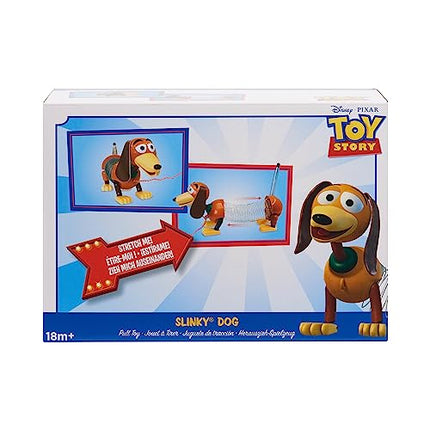 Disney•Pixar's Toy Story Slinky Dog Pull Toy, Walking Spring Toy for Boys and Girls, Kids Toys for Ages 18 Month by Just Play
