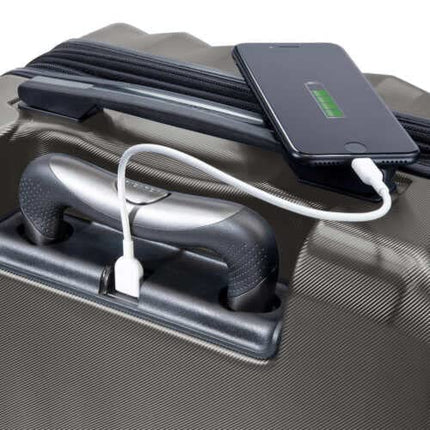 Ricardo Windsor 2-Piece Hardside Luggage Set (22 inch - 29 inch) (Grey) HU2