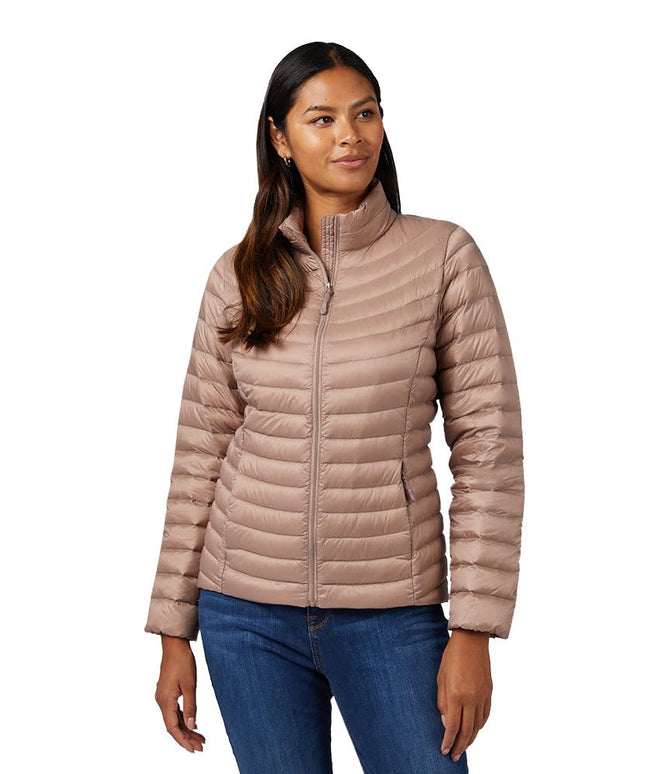 SIZE M - 32 Degrees Women's Ultra-Light Down Packable Jacket | Layering |Semi-Fitted | Zippered Pockets | Water Repellent