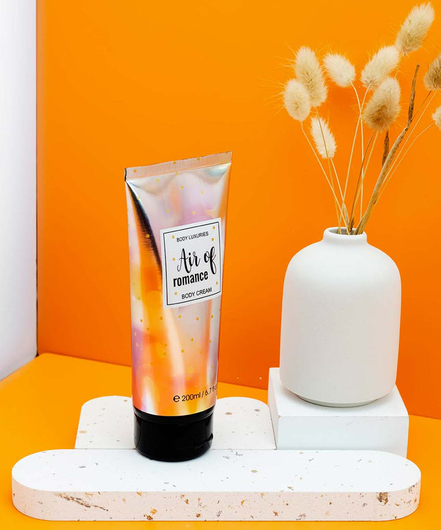 Body Luxuries  Air of romance Set 200ml Body Cream + 250ml Fragrance Mist + 350ml Showel Gel