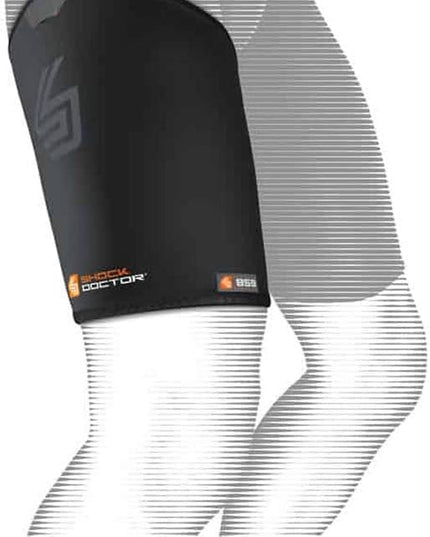 Shock Doctor Thigh-Groin Sleeve, Black, S