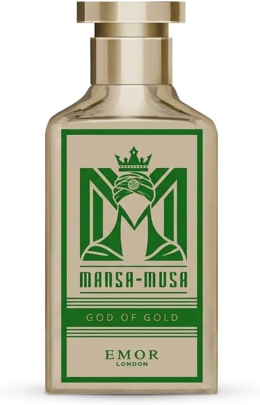 Mansa Musa God Of Gold Eau De Parfum 100Ml Long Lasting Oud Amber Unisex Perfume