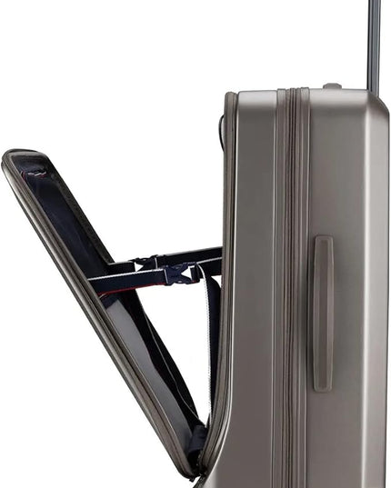 VERAGE laptop trolley bag Strong shell Front Pocket with Laptop Compartment & USB Port rolling laptop bag for business and office