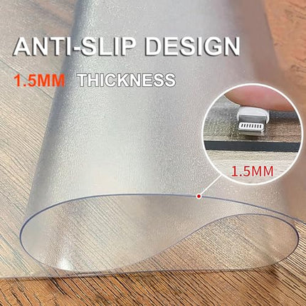 SHAREWIN Office Chair Mat, Heavy Duty, Easy Clean