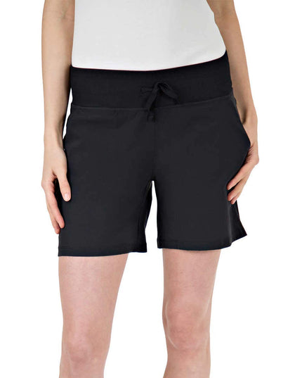 SIZE: M - Tuff Athletics Women's Hybrid Shorts (X-Small, Black, x_s)