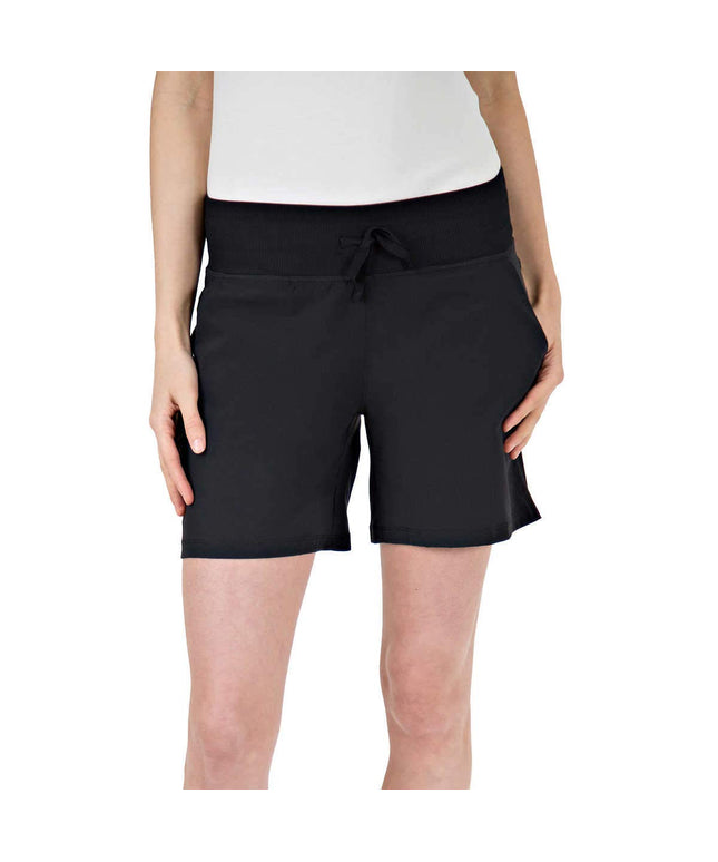 SIZE: M - Tuff Athletics Women's Hybrid Shorts (X-Small, Black, x_s)