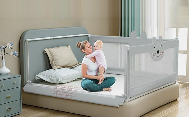 RDHOME Bed Rails for Toddlers Kids, Baby Safety Bed Rail Guards (1 Piece)