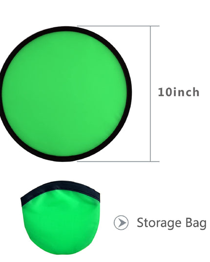 Mototo 30 Pieces Foldable Flying Disc Fans with Bag Folding Pocket Toy Set for Kids Fun Birthday Party Favors Summer Outdoor Activity Game Halloween Christmas, 5 Colors (10 inches)