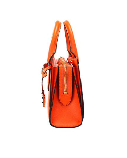 Michael Kors Sheila Small Non-Leather Vegan Satchel (Poppy)