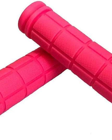 ABSOAR Bicycle Handlebar Grips for Mountain Bike, Bicycle, Scooter, Non-Slip Rubber Handlebar Grips Pink