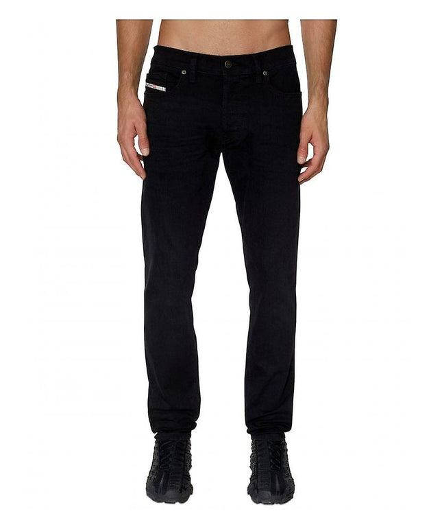 Men's Diesel D-luster Slim Tapered Jean Washed Black 0elay