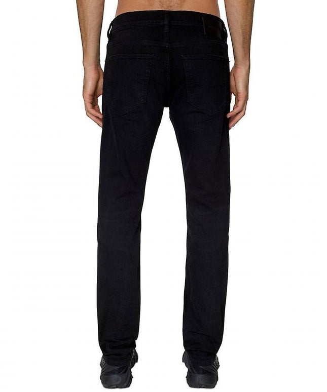 Men's Diesel D-luster Slim Tapered Jean Washed Black 0elay