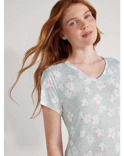 SIZE: 3X(22W-24W) - Joyspun Women's Midi Chemise