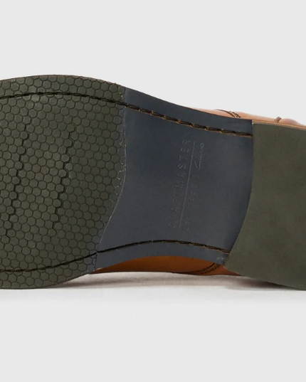 Clarks Craftarlo Men’s Tan Leather Lace-Up Shoes Light Brown