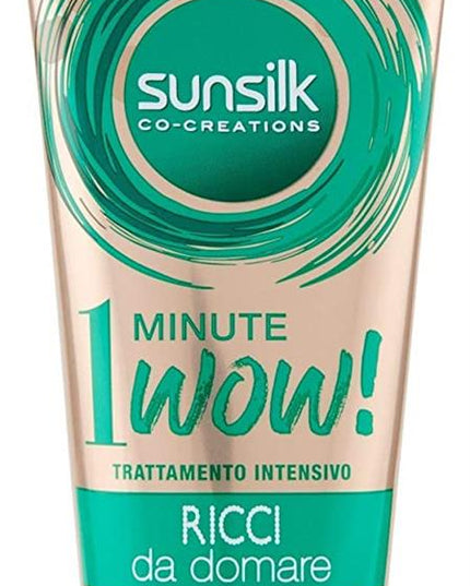 SUNSILK 1 MINUTE WOW CURLY HAIR MASK TO TAME 180 MLl