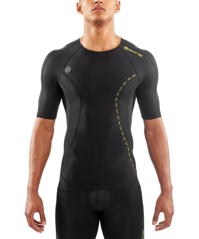 SKINS Men’s DNAmic Compression Short Sleeve Top,
