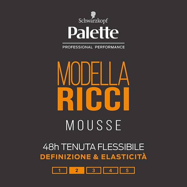 Schwarzkopf palette Modella Ricci Foam, 250 ml