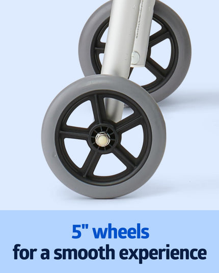 Medline Lightweight Folding Walker with ,Supports up to 136 kg