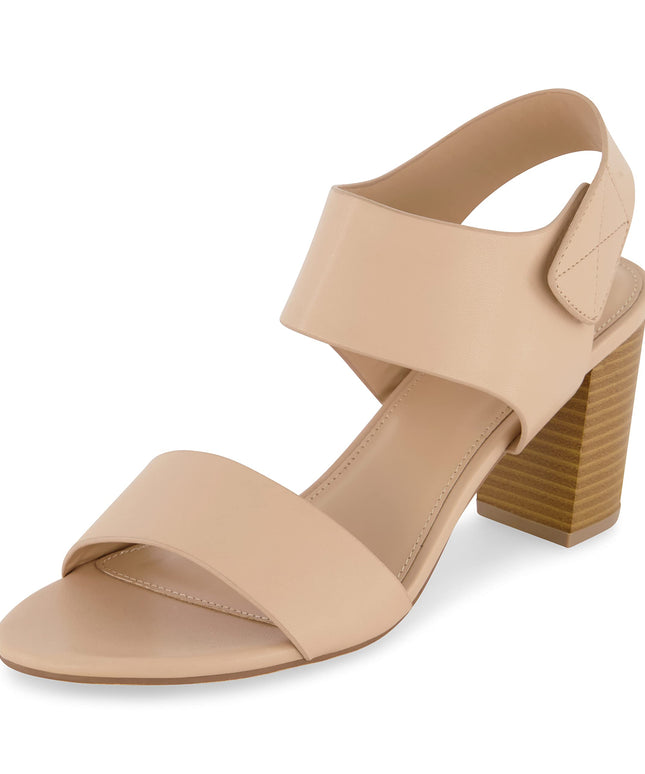 SIZE: 39.5 - CUSHIONAIRE Women's Talent cut out heel sandal +Memory Foam and Wide Widths Available