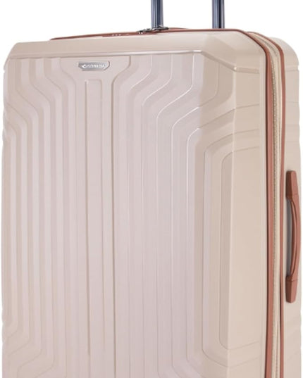 Sonada Unbreakable Luggage Unisex,Double Zipper,Expandable, TSA Lock With 4 Double Silent Wheels Set of 4 Pcs Champ
