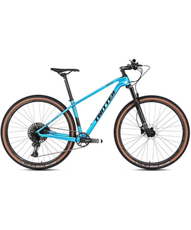 Twitter Warriors Pro Mountain Bike 12 Speeds Multiple Colors and Sizes 29 Inch Tires Mountain Bike for Men and Women Front Rear SRAM Brake Mountain Bike Suitable for Offroad and Downhill