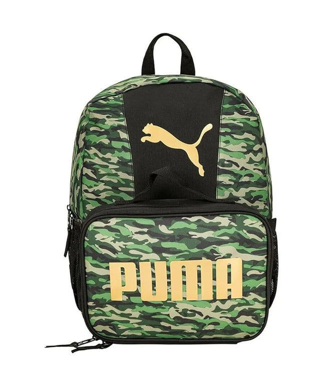 PUMA Evercat Duo Combo Backpack with Lunch box - Camo