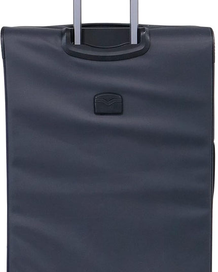 Pierre Cardin Lightweight Luggage TSA Approved Suitcase for Travel, ANTI Theft Double Zipper, 4 Double Wheels, Gallen Collection (Checked Luggage 28 Inch, Black)