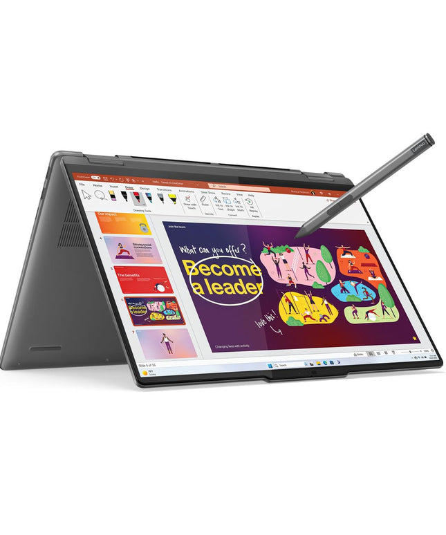 Lenovo Convertible Notebook Yoga 7 2-in-1, 14IML9 -14" OLED Touch Display, Intel U7-155H Processor, 16GB RAM, 1TB SSD, Integrated Intel® Arc™ Graphics, Win11, Storm Grey