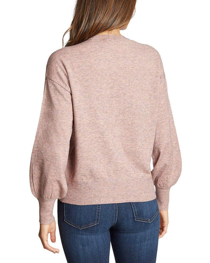 SIZE: XXL - Ella Moss Womens Puff Sleeve Sweater (Gardenia, XX-Large)