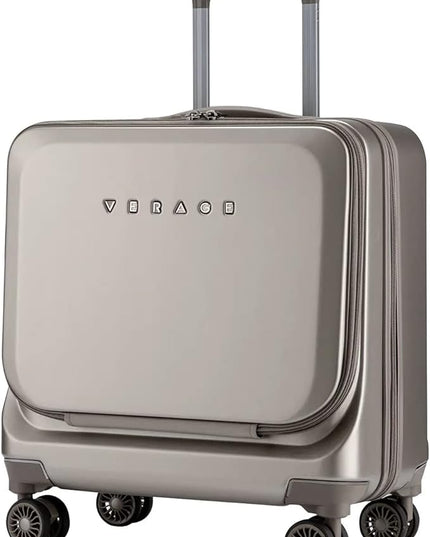 VERAGE laptop trolley bag Strong shell Front Pocket with Laptop Compartment & USB Port rolling laptop bag for business and office