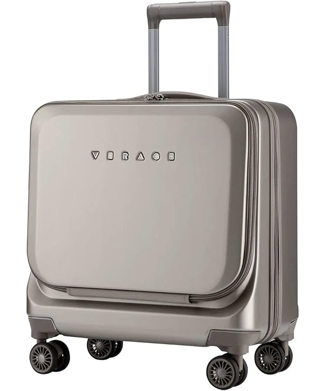 VERAGE laptop trolley bag Strong shell Front Pocket with Laptop Compartment & USB Port rolling laptop bag for business and office