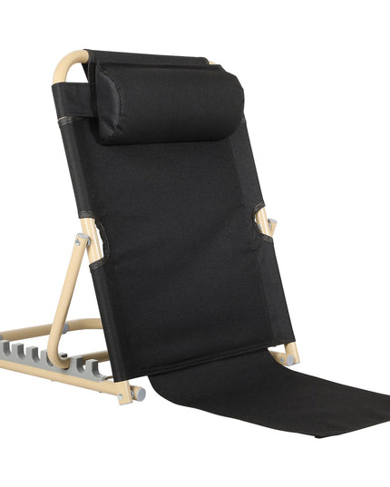 Menkxi Multifunction chair, adjustable lifting bed backrest (Black, 60 cm)