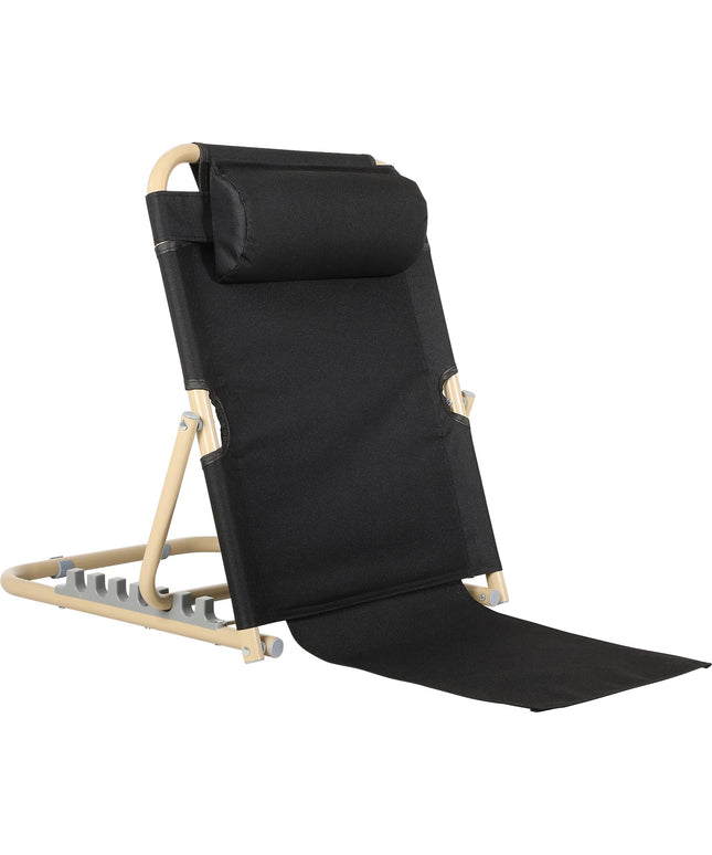 Menkxi Multifunction chair, adjustable lifting bed backrest (Black, 60 cm)