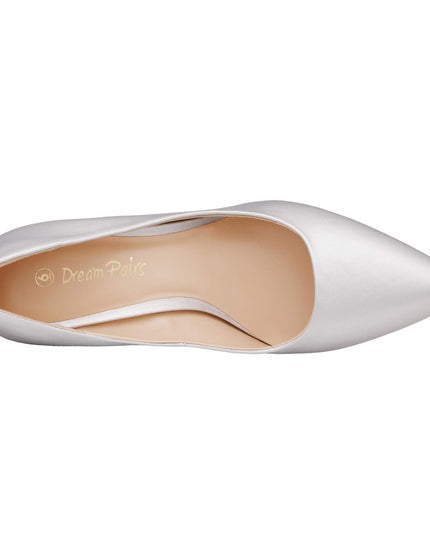 SIZE: 36 - DREAM PAIRS Women's DPU213 High Stiletto Heels Pointed Toe Pumps Shoes, Silver, Size 5.5