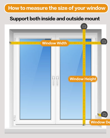 Persilux Light Filtering Roller Shades and Blinds for Windows (Off White)