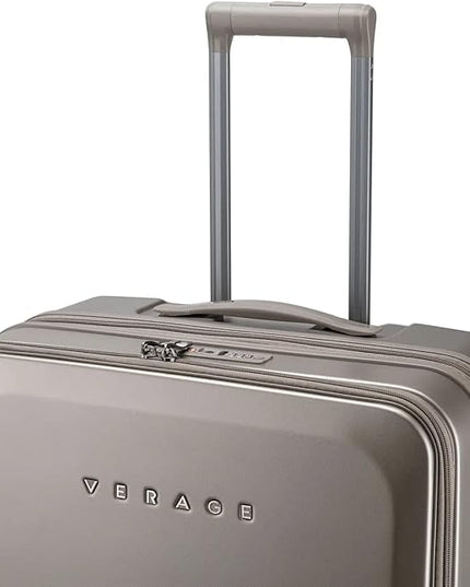 VERAGE laptop trolley bag Strong shell Front Pocket with Laptop Compartment & USB Port rolling laptop bag for business and office