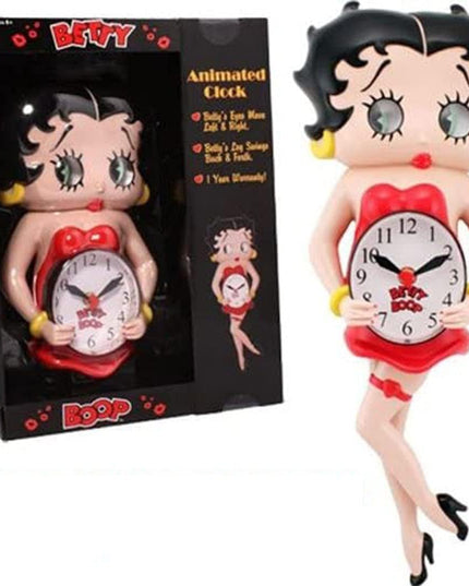 Gift House Betty Boop Animated Wall Clock