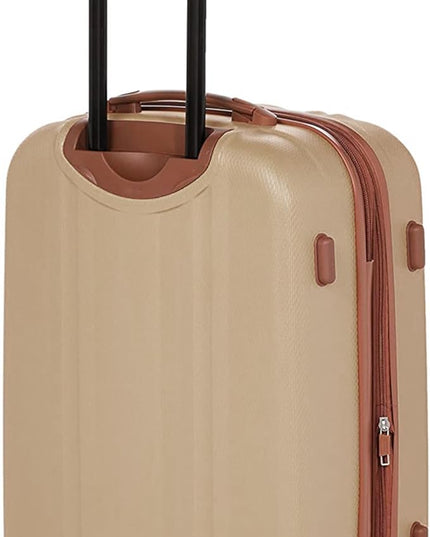 Sonada Hardside Luggage Set of 3 Expandable ABS-PC Material With Double Zipper, ANTI Theft Lock Champ