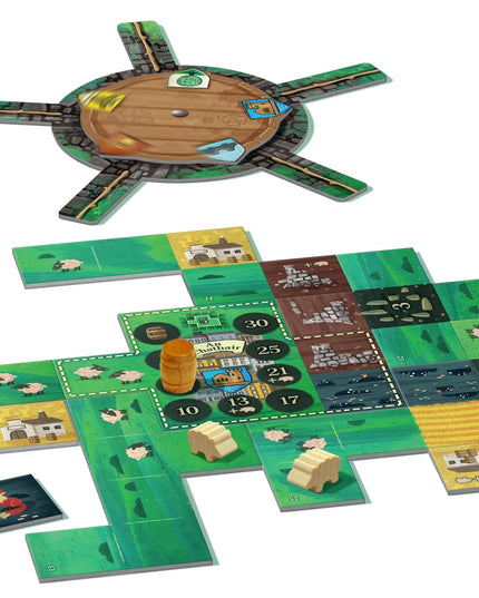 Lookout Games Tipperary Board Game - Engaging Strategy Game of Adventure and Irish Folklore, Family Game for Kids and Adults, Ages 8+, 2-5 Players, 45 Minute Playtime, Made