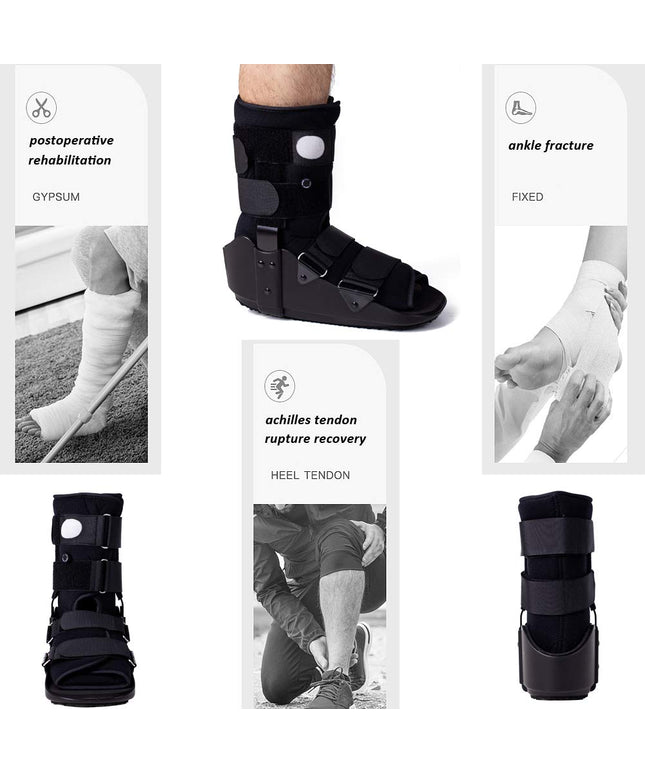 SIZE: L - kefit Walking Boot Fracture Boot for Broken Foot, Sprained Ankle