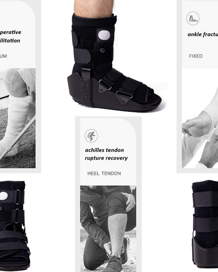 SIZE: L - kefit Walking Boot Fracture Boot for Broken Foot, Sprained Ankle