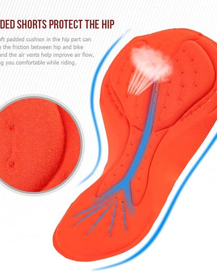 Lixada Men's Cycling Clothes Set Quick Dry Short Sleeve Bicycle Jersey Shirt Tops 3D Cushion Padded Riding Shorts Tights Pants