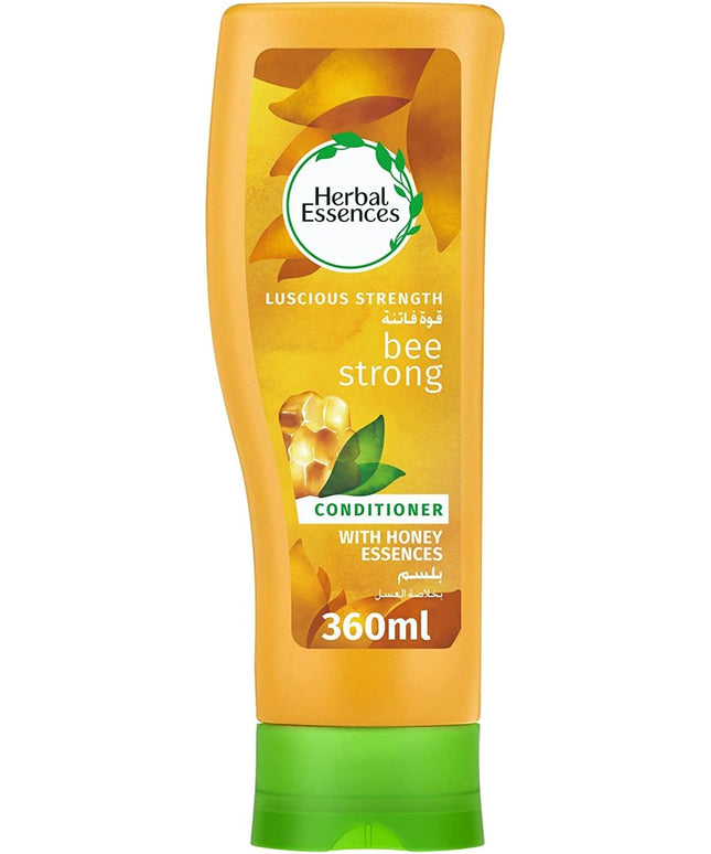 Herbal Essences Bee Strong Strengthening Conditioner with Honey Essences for Weak Hair, 360 ml